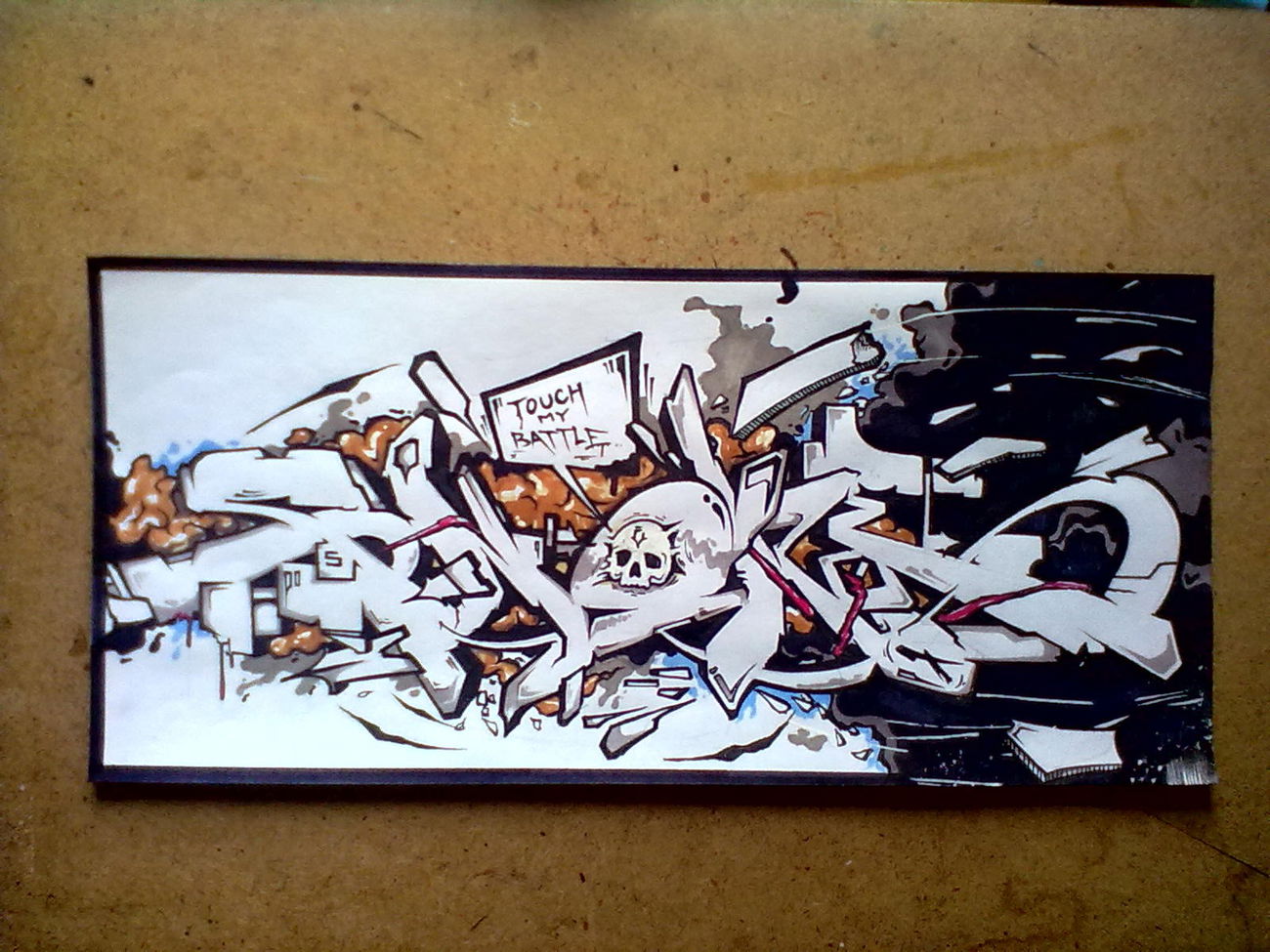 Graffiti Sketch - Photo by Stame2 - stame2, stm2, stame (2015)