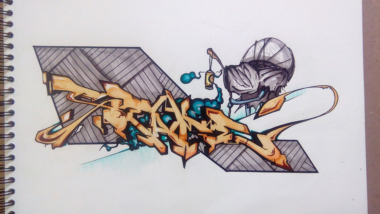 Graffiti Sketch - Photo by Stame2 - stame2, stame, stm2 (2016)