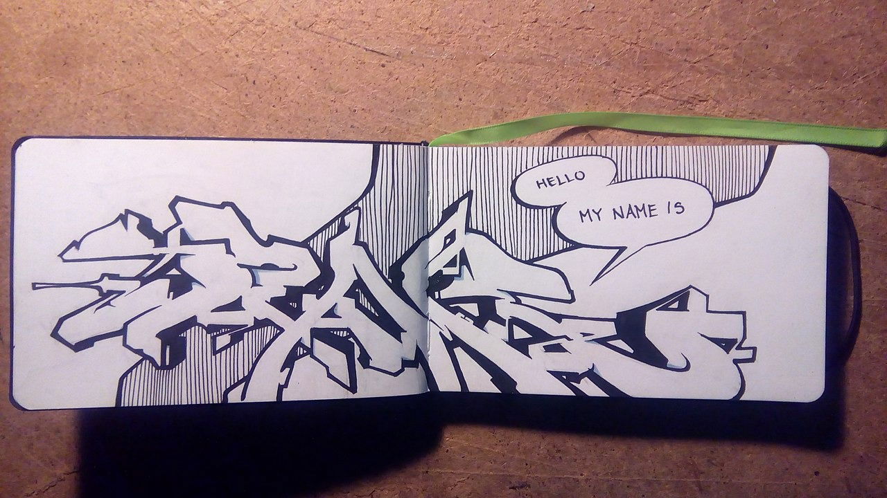 Graffiti Sketch - Photo by Stame2 - stame2, stame, stm2