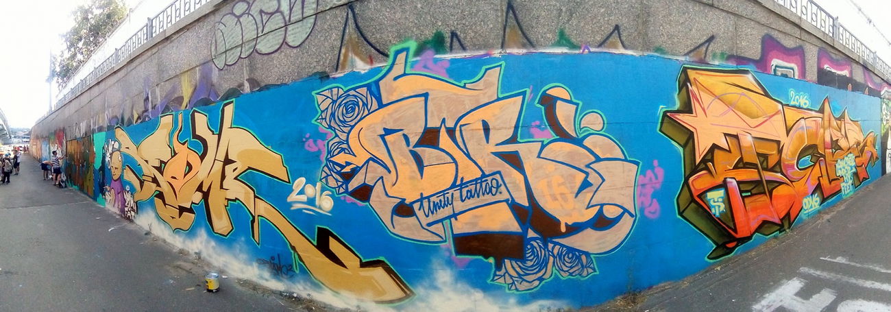 Graffiti Wall - Photo by Stame2 (2016)