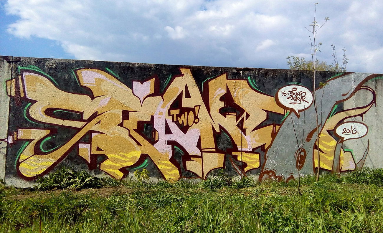 Graffiti Wall in Киев - Photo by Stame2 - stame2 (2016)