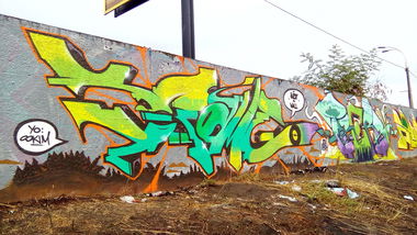 Graffiti Wall - Photo by Stame2 (2016)