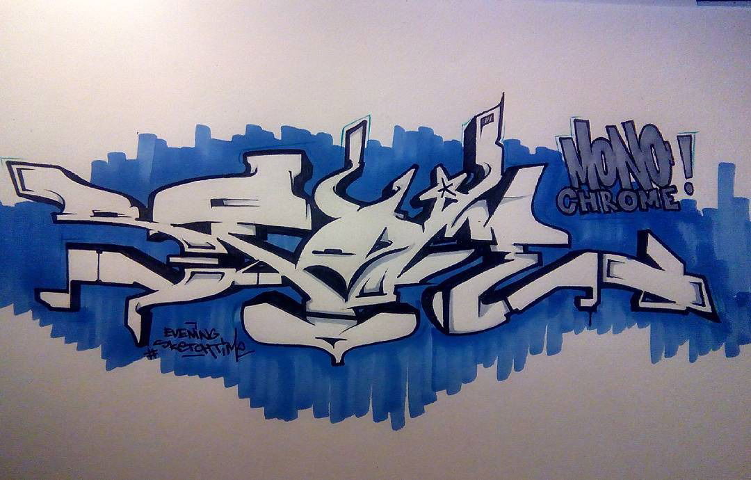 Graffiti Sketch - Photo by Stame2 (2016)