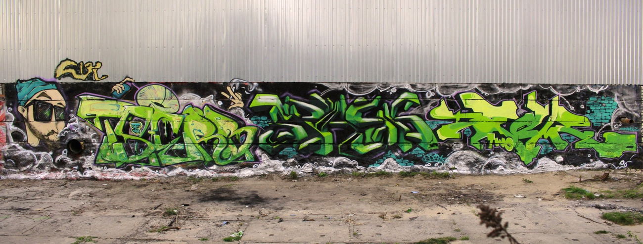 Graffiti Wall - Photo by Stame2 - stame2, stame, stm (2016)