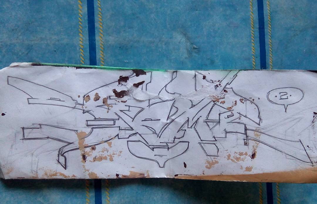 Graffiti Sketch - Photo by Stame2 (2016)