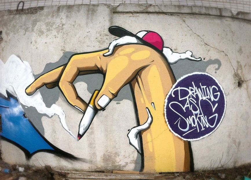 Graffiti Wall - Photo by Stampio