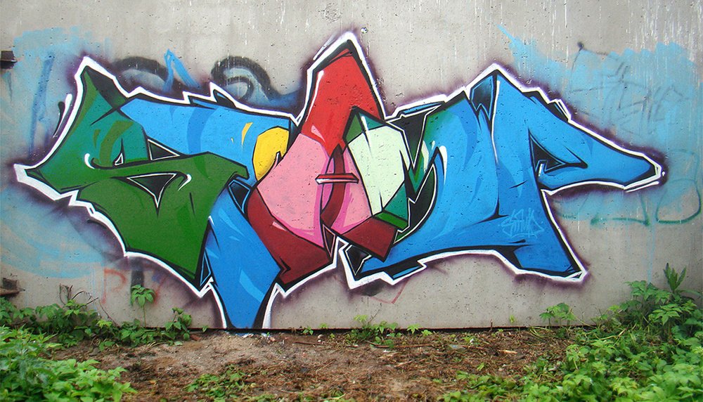 Graffiti Wall - Photo by Stampio - stampio, russia