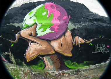Graffiti Wall - Photo by Stampio