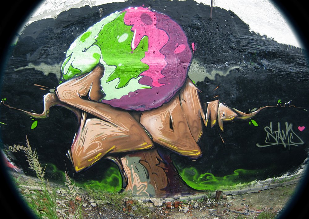 Graffiti Wall - Photo by Stampio