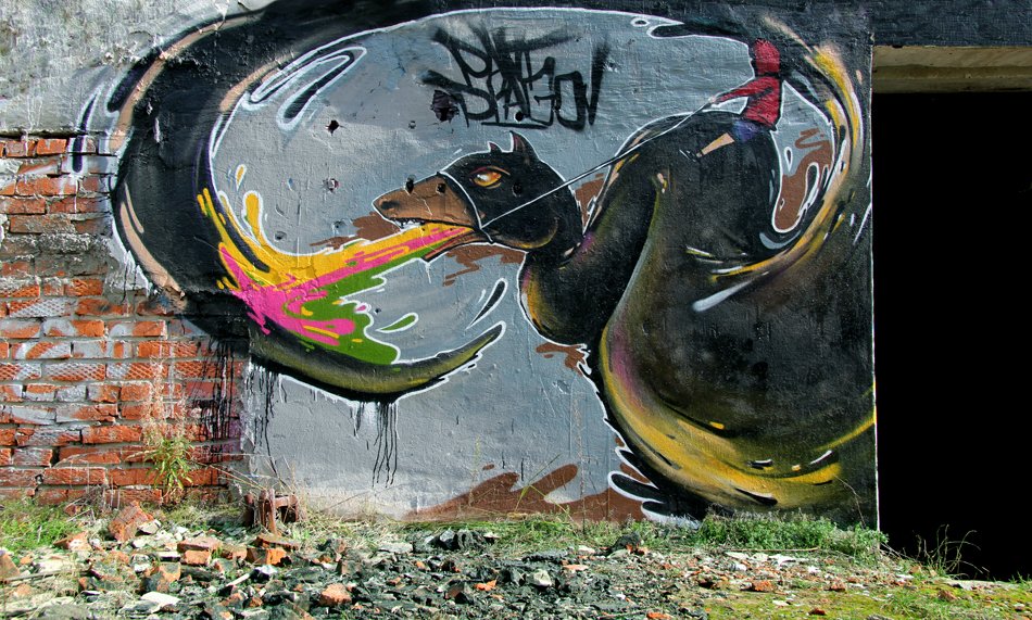 Graffiti Wall - Photo by Stampio