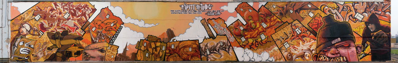 Graffiti Wall in Krasnoyarsk - Photo by Stan