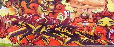 Graffiti Wall in Pushkino - Photo by Stan