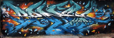 Graffiti Wall in Nikolaevsk - Photo by Stan (2012)