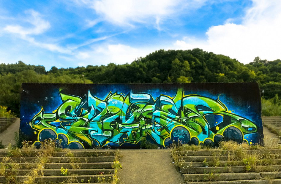 Graffiti Wall in Nizhny Novgorod - Photo by Stan (2013)