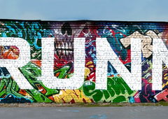 Graffiti Wall - Photo by Stan - trun, stan, max13 (2017)