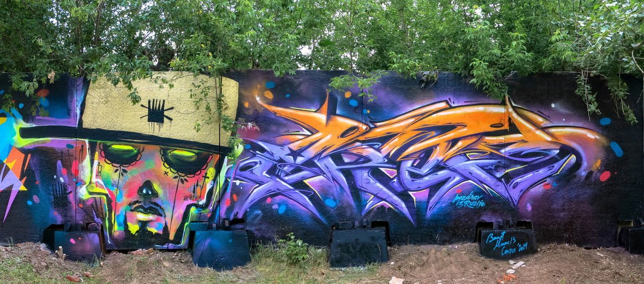 Graffiti Wall - Photo by Stan (2014)