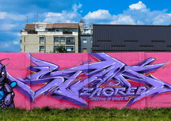 Graffiti Wall in Zagreb - Photo by Stan (2014)