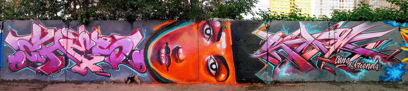 Graffiti Wall - Photo by Stan (2017)