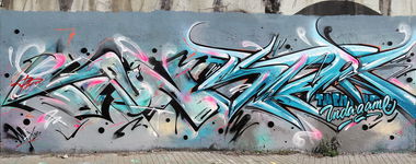 Graffiti Wall in Nizhny novgorod - Photo by Stan (2017)