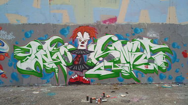 Graffiti Wall - Photo by StanLee - swa, bdtn (2017)