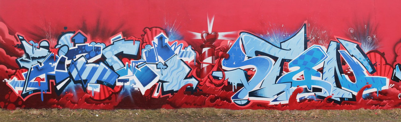 Graffiti Wall in oldenburg - Photo by Stan_Nats - Dizco, Stan