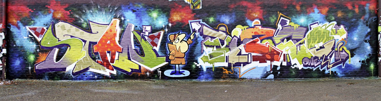 Graffiti Wall in oldenburg - Photo by Stan_Nats - Stan, Dizco