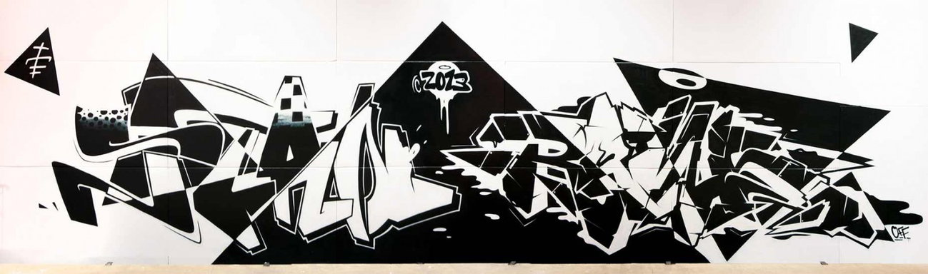 Graffiti Wall in berlin - Photo by Stan_Nats - Stan_Raws, Tmf, Off (2013)
