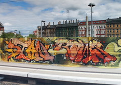 Graffiti Wall in Leipzig - Photo by Stan_Nats - Stan_Nats, Raws, Tmf (2013)