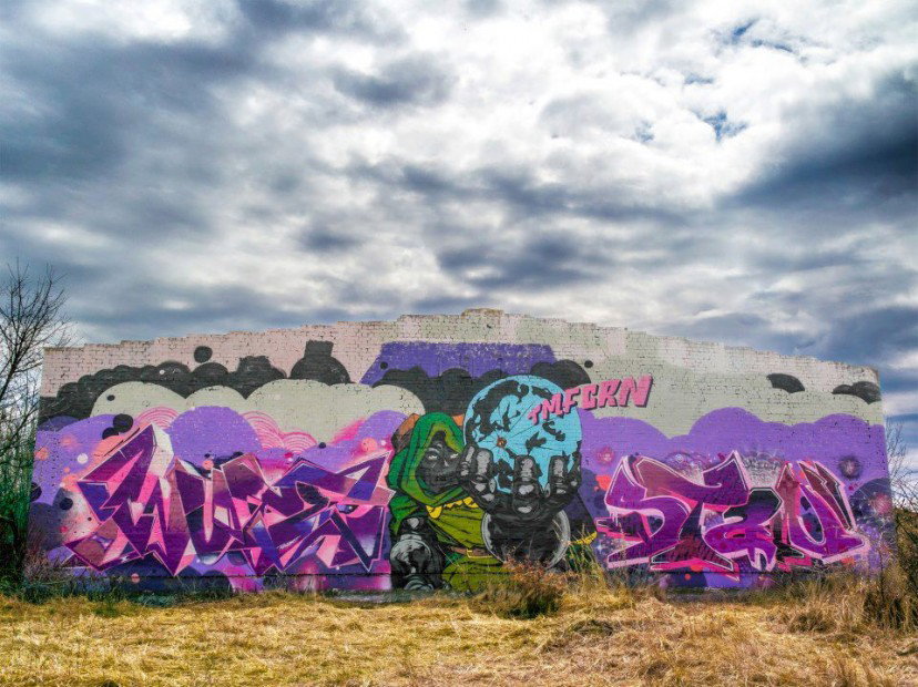 Graffiti Wall in berlin - Photo by Stan_Nats - Wute, Stan_Nats, Crn (2013)