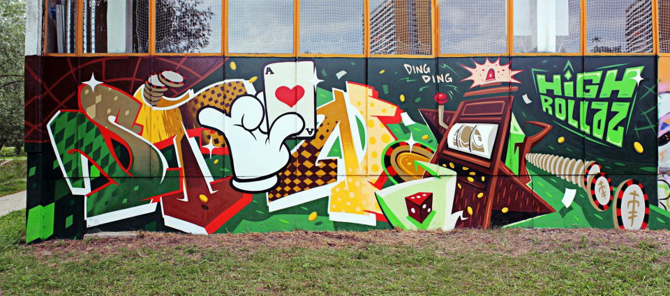 Graffiti Wall in berlin - Photo by Stan_Nats - Stan_Nats, Axer, Tmf