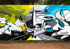 Graffiti Wall in Dresden - Photo by Stan_Nats - raws, axer, stan (2013)