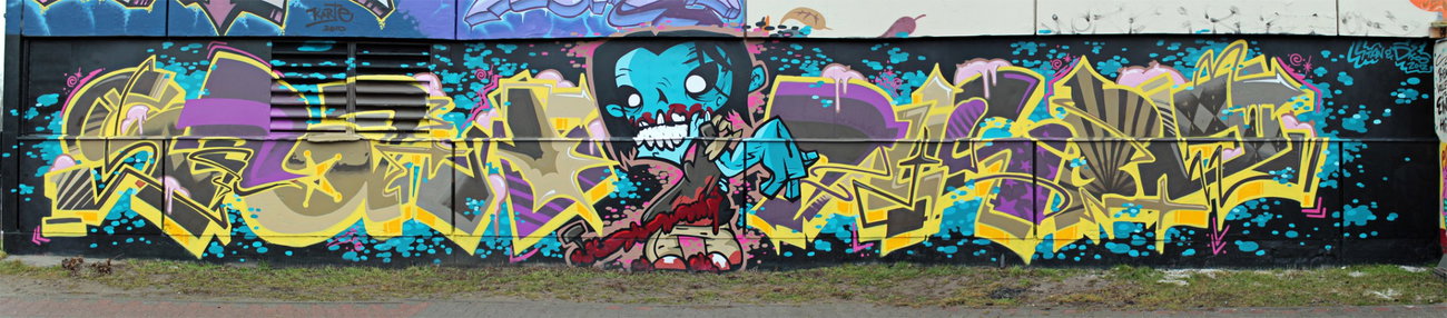 Graffiti Wall in Berlin - Photo by Stan_Nats - stan, disco, nats (2012)