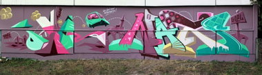 Graffiti Wall in berlin - Photo by Stan_Nats - axer, nats, stan (2012)