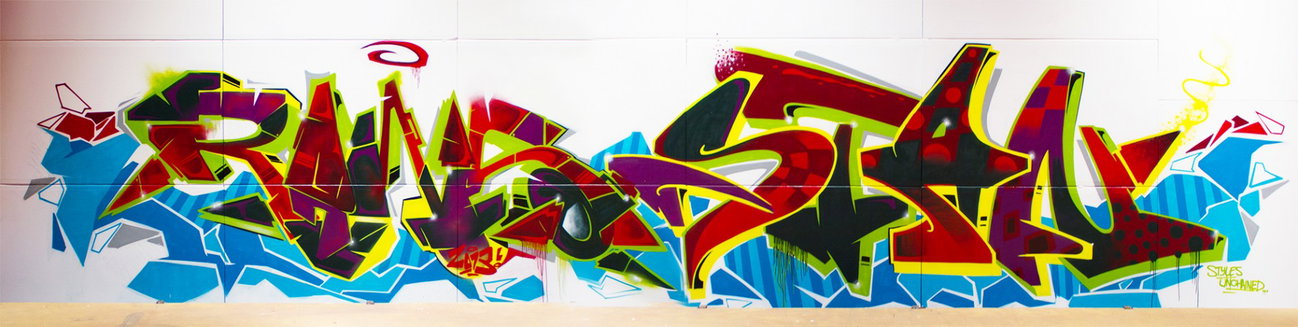 Graffiti Wall in Berlin - Photo by Stan_Nats - raws, stan, off (2013)