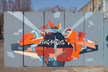 Graffiti Wall in Berlin - Photo by Stan_Nats - axer, stan, tmf (2012)