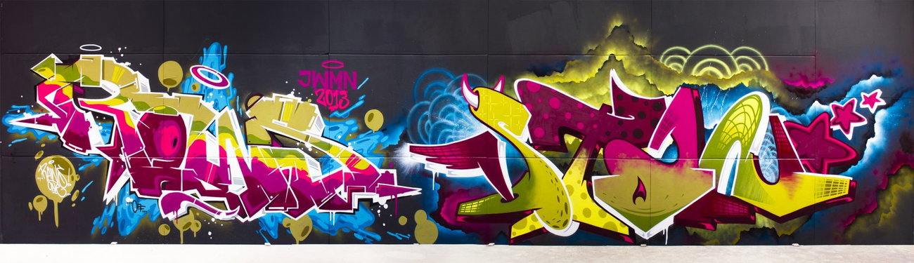 Graffiti Wall in Berlin - Photo by Stan_Nats - raws, stan_nats, off (2013)