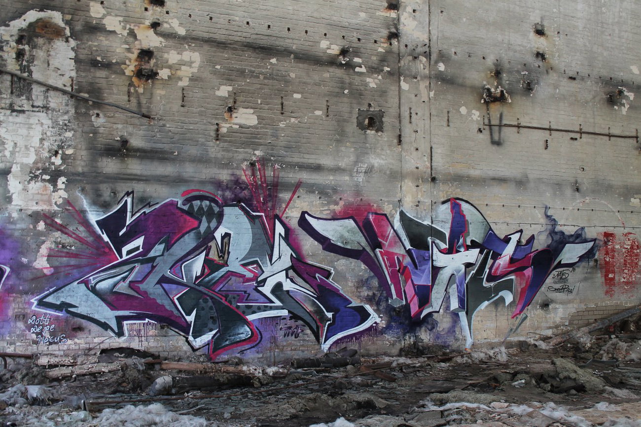 Graffiti Wall - Photo by Stan_Nats - skenar, nats, stan (2014)