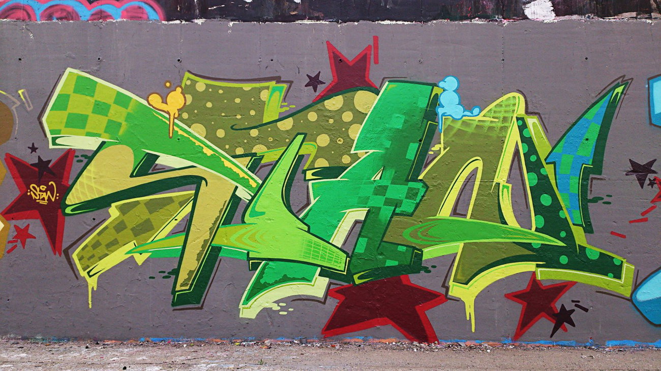 Graffiti Wall - Photo by Stan_Nats - stan, nats, tmf (2013)