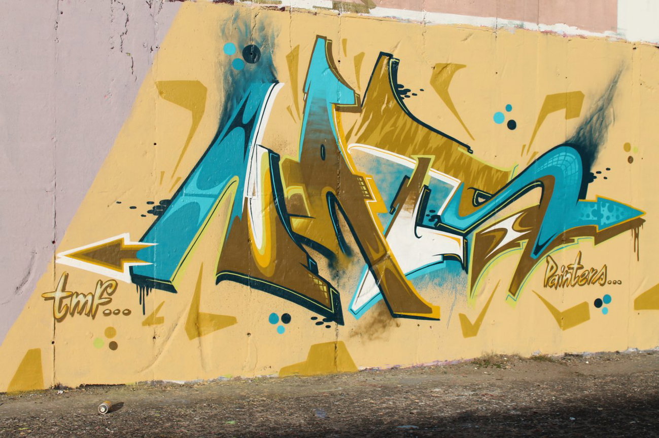 Graffiti Wall - Photo by Stan_Nats - stan, nats, tmf (2014)
