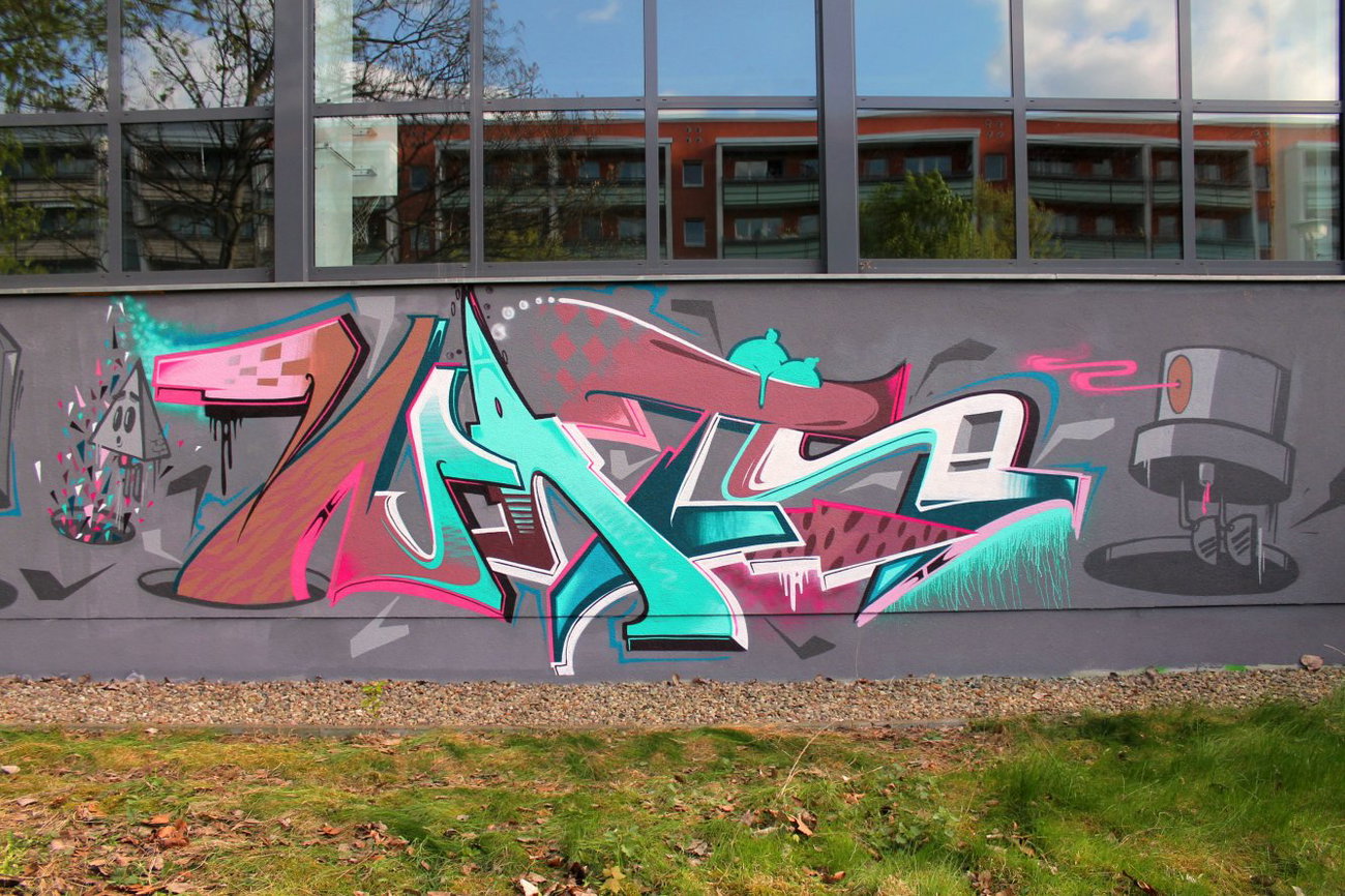 Graffiti Wall - Photo by Stan_Nats - stan, nats, tmf (2014)