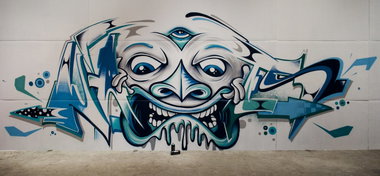 Graffiti Wall - Photo by Stan_Nats - stan, cuke, nats (2014)