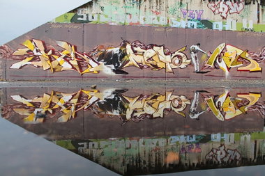 Graffiti Wall - Photo by Stan_Nats - sken, mero, nats (2014)