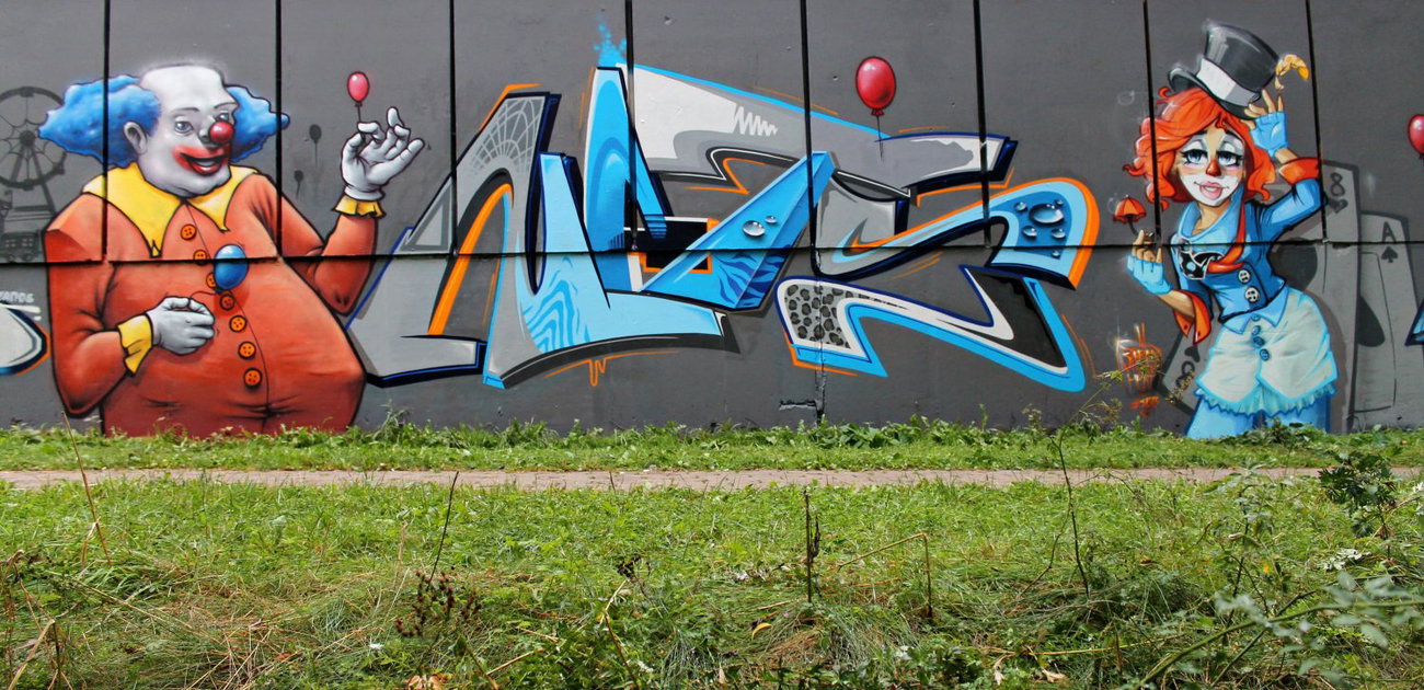 Graffiti Wall - Photo by Stan_Nats - riser, nats, stereoheat (2014)