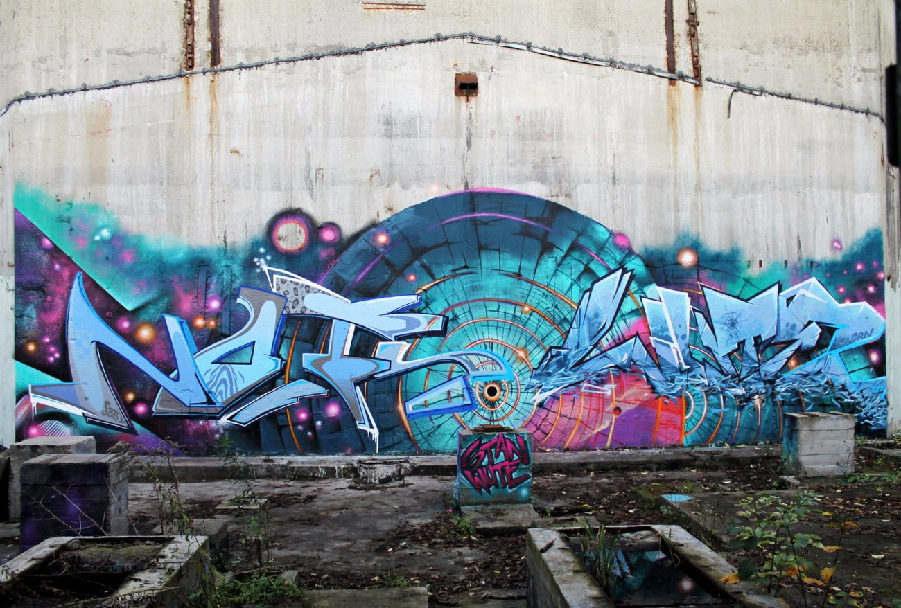 Graffiti Wall - Photo by Stan_Nats - nats, stan, wute (2014)