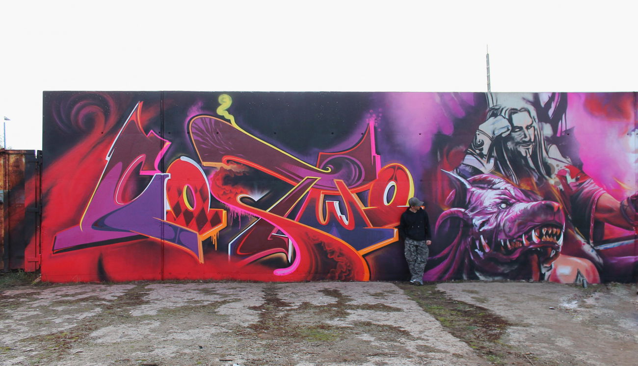 Graffiti Wall - Photo by Stan_Nats - stan, nats, costow (2014)