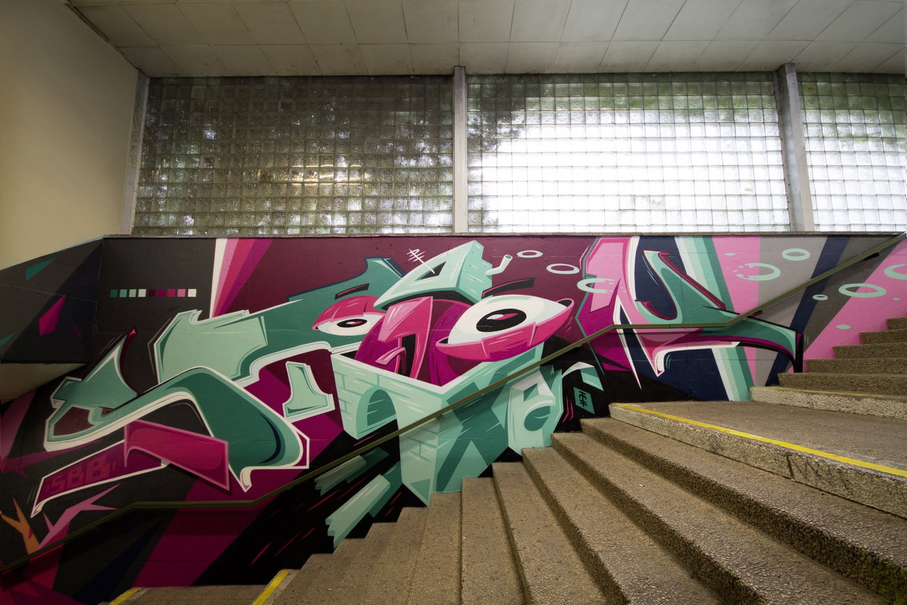 Graffiti Wall - Photo by Stan_Nats - stan, axer, nats (2015)