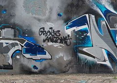 Graffiti Wall - Photo by Stan_Nats - raws, stan, nats (2014)