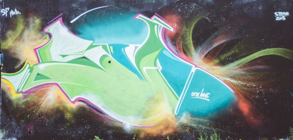 Graffiti Wall - Photo by Stane (2013)