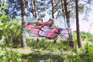 Graffiti Artwork - Photo by Stane