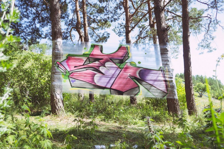 Graffiti Artwork - Photo by Stane